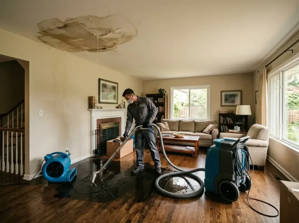 attic-pipe-burst-ceiling-drip-008 — frequently asked questions, Water Damage Restoration & Carpet Care in Avondale, AZ